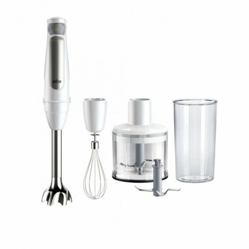 Braun Multiquick 7 MQ 7035I WH Stavblender Premium hvid/børstet rustfrit stål